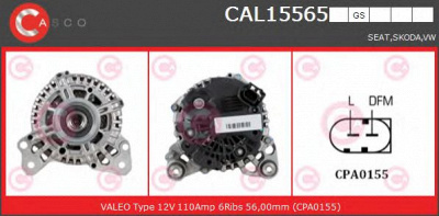 CASCO cal15565gs -  Генератор