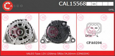CASCO cal15568gs -  Генератор