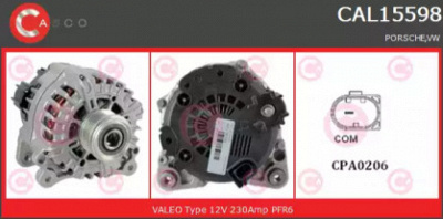 CASCO cal15598gs -  Генератор