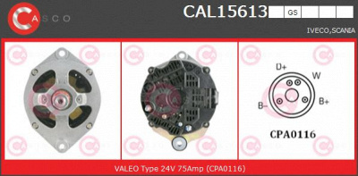 CASCO cal15613gs -  Генератор