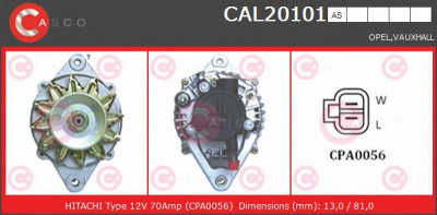 CASCO cal20101as -  Генератор