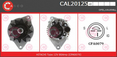 CASCO cal20125as -  Генератор