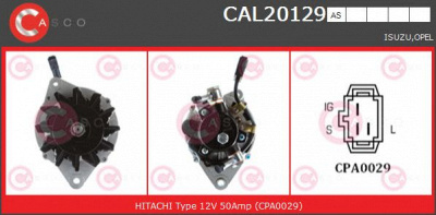 CASCO cal20129as -  Генератор