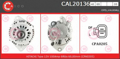 CASCO cal20136gs -  Генератор