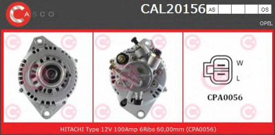CASCO cal20156os -  Генератор