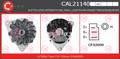 CASCO cal21140gs -  Генератор