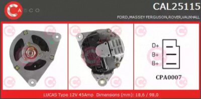 CASCO cal25115as -  