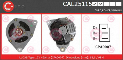 CASCO cal25115gs -  