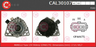 CASCO cal30107gs -  Генератор