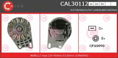 CASCO cal30112as -  Генератор