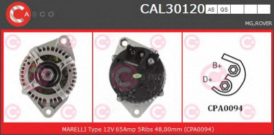 CASCO cal30120as -  Генератор