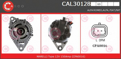 CASCO cal30128gs -  Генератор