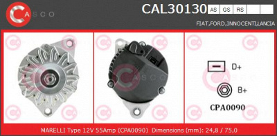 CASCO cal30130gs -  Генератор