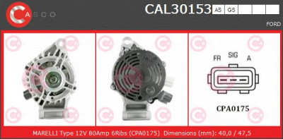 CASCO cal30153as -  Генератор
