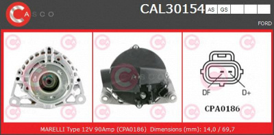 CASCO cal30154gs -  Генератор