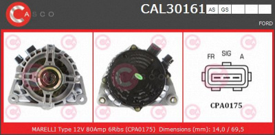 CASCO cal30161as -  Генератор
