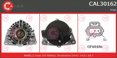 CASCO cal30162as -  Генератор