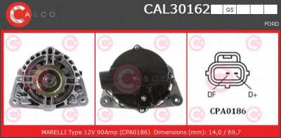 CASCO cal30162gs -  Генератор