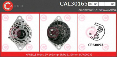 CASCO cal30165gs -  Генератор