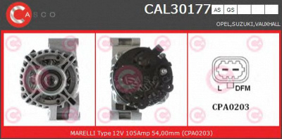 CASCO cal30177gs -  Генератор