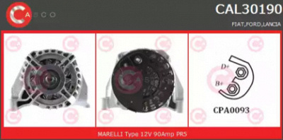 CASCO cal30190as -  Генератор