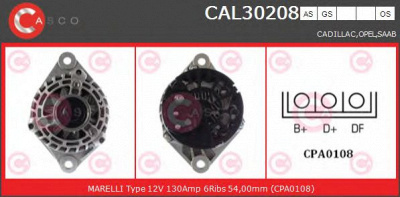 CASCO cal30208os -  Генератор