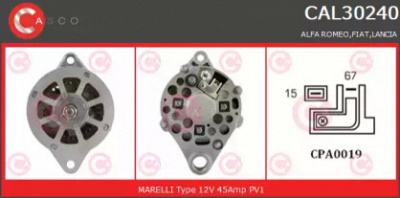 CASCO cal30240is -  Генератор