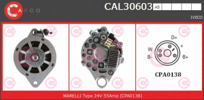 CASCO cal30603as -  Генератор