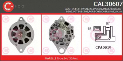 CASCO cal30607is -  Генератор