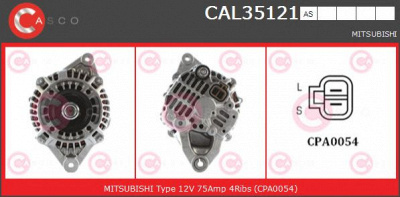 CASCO cal35121as -  Генератор