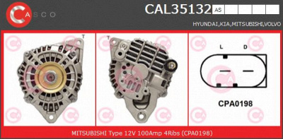 CASCO cal35132as -  Генератор