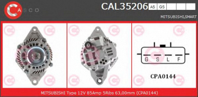 CASCO cal35206gs -  Генератор