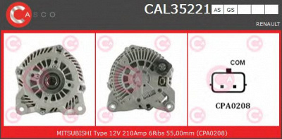 CASCO cal35221as -  Генератор