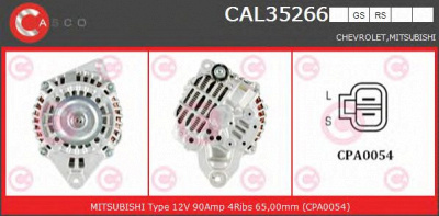 CASCO cal35266rs -  Генератор