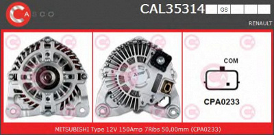 CASCO cal35314gs -  Генератор