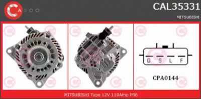 CASCO cal35331gs -  Генератор