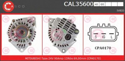 CASCO cal35600gs -  Генератор