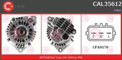 CASCO cal35612as -  Генератор