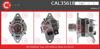 CASCO cal35618gs -  Генератор