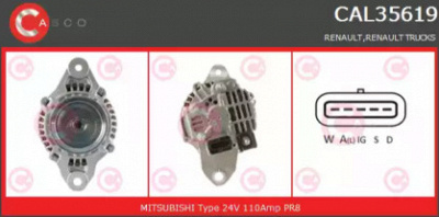 CASCO cal35619as -  Генератор