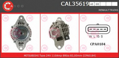 CASCO cal35619gs -  Генератор