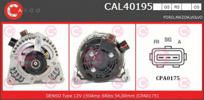CASCO cal40195gs -  Генератор