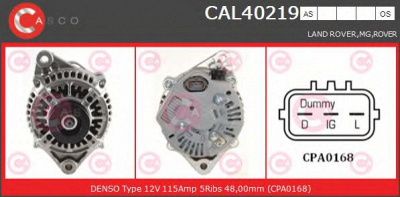CASCO cal40219as -  Генератор