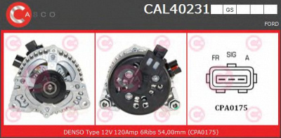 CASCO cal40231gs -  Генератор