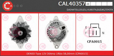 CASCO cal40357as -  Генератор