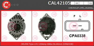 CASCO cal42105os -  Генератор