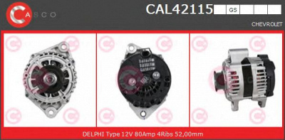 CASCO cal42115gs -  Генератор