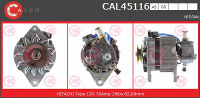 CASCO cal45116as -  Генератор
