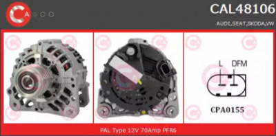 CASCO cal48106as -  Генератор