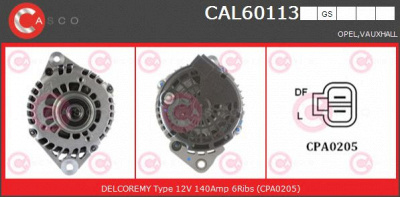 CASCO cal60113gs -  Генератор